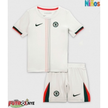 Camiseta Chelsea Visitante Equipación para niños 2025-26 manga corta (+ pantalones cortos)